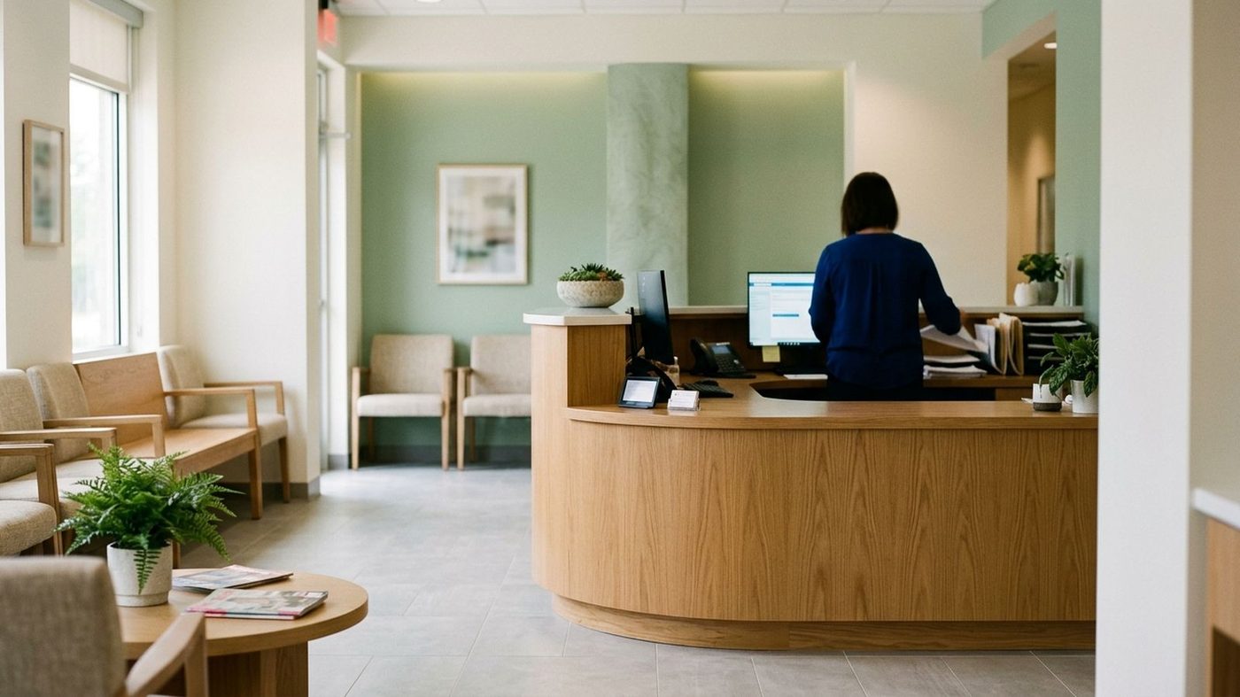 Sterling Ridge Orthopaedics reception area