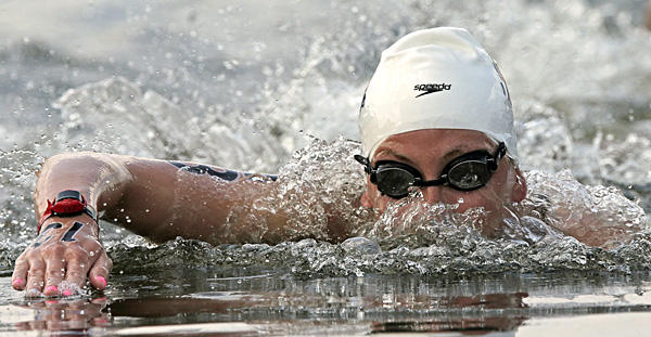 Swim Training for a Triathlon